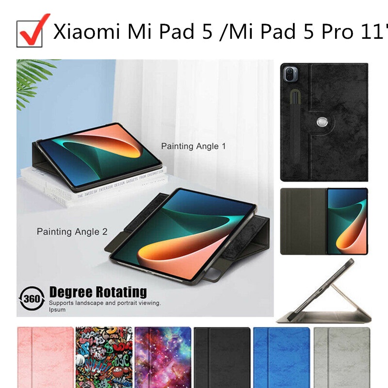 Ốp Máy Tính Bảng Da Có Khe Đựng Bút Cho Xiaomi Mi Pad 5 / Mi Pad 5 Pro 11 "