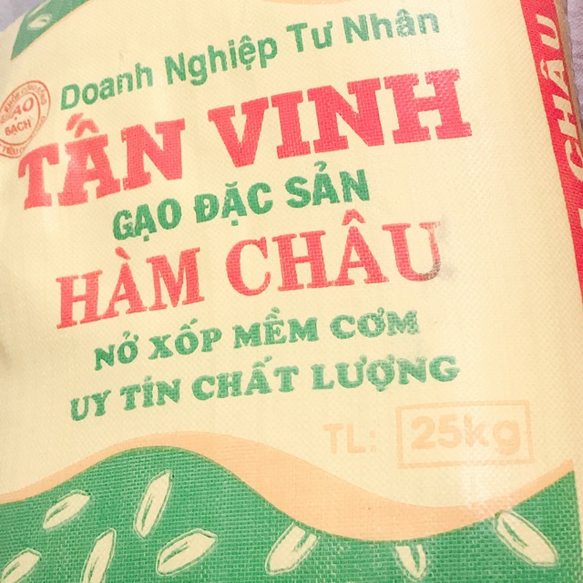 Gạo sạch Hàm Châu