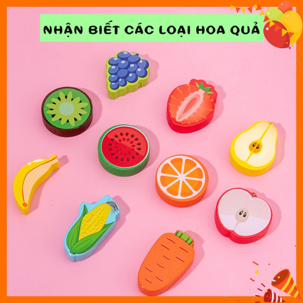 Đồ chơi câu cá ⭐SALE⭐ cho bé bằng gỗ, ghép số học đếm 63 chi tiết – Đồ chơi gỗ thông minh cho bé từ 2 đến 4 tuổi – DC030