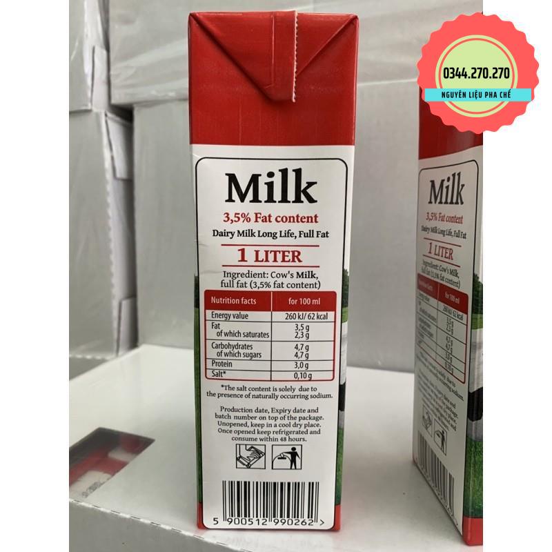 Sữa tươi nguyên kem Ba lan Mlekovita - Hộp 1L