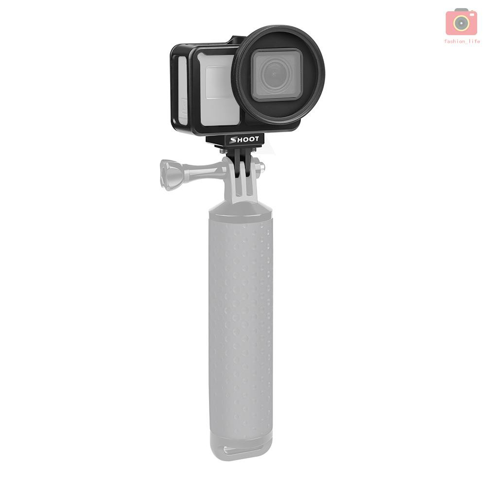 Vỏ hợp kim nhôm CNC SHOOT XTGP507B 52mm UV bảo vệ máy ảnh GoPro Hero 7 Black/Hero 6/Hero 5