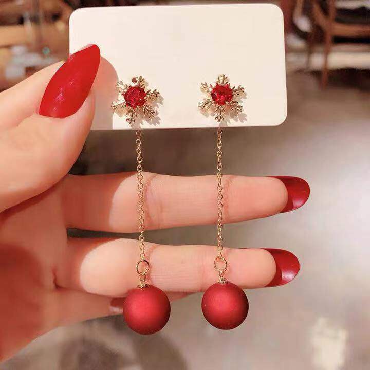 Bông Tai Mạ Bạc Thiết Kế Đơn Giản Thời Trang Cho Nữ