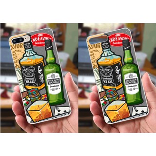 Ốp lưng iPhone 7 Plus / 8 Plus (dẻo viền trắng trong) - Brands