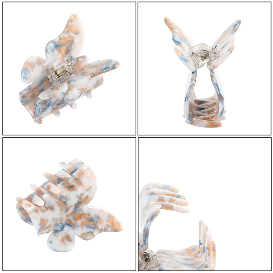 Kẹp Tóc Hình Bướm Chất Liệu Acrylic Phong Cách Hàn Quốc