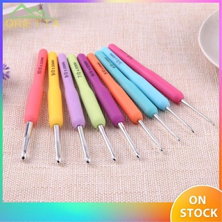 Bộ kim móc len 9 size cán nhựa