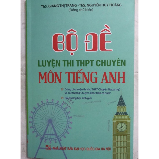 Sách - Bộ đề Luyện thi THPT chuyên Môn Tiếng Anh