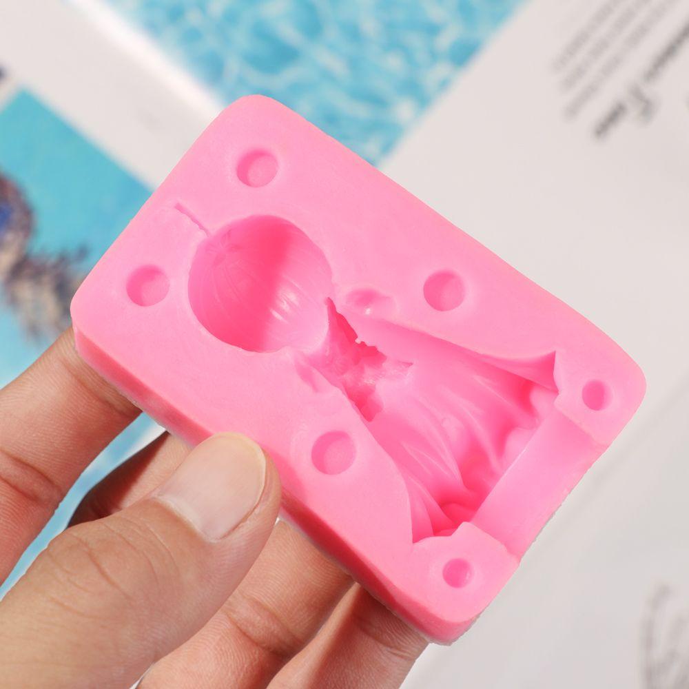 Khuôn Silicone Làm Bánh Tạo Hình Góc 3D Độc Đáo Tiện Dụng DIY