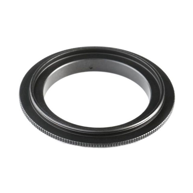 72-58mm Camera Step Down Filter Adapter Ring Black with Ai-52mm Macro Reverse Adapter Rear Lens Protection Ring