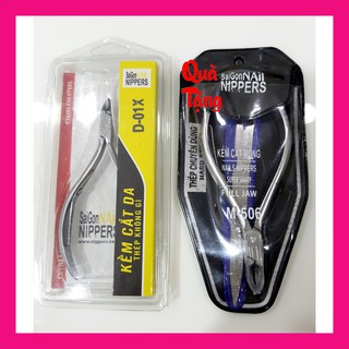 [ MUA 1 TẶNG 1 ] - Kềm Cắt Da Inox D-01X Tặng Kềm Cắt Móng M-506