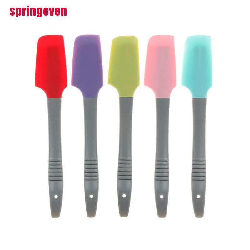 1 Muỗng Phết Kem / Bơ Mini Bằng Silicone Tiện Dụng