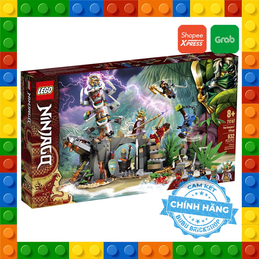 Lego Ninjago 71747 - The Keepers' Village - Bộ xếp hình Lego Ngôi làng của những người canh giữ