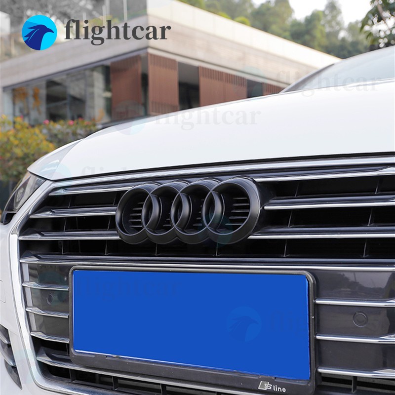 Logo 265mm 273mm 285mm Dán Trang Trí Xe Hơi Audi A4 A7 A4L A6L B8 B9 C6 Q3 Q5 Q7 C7