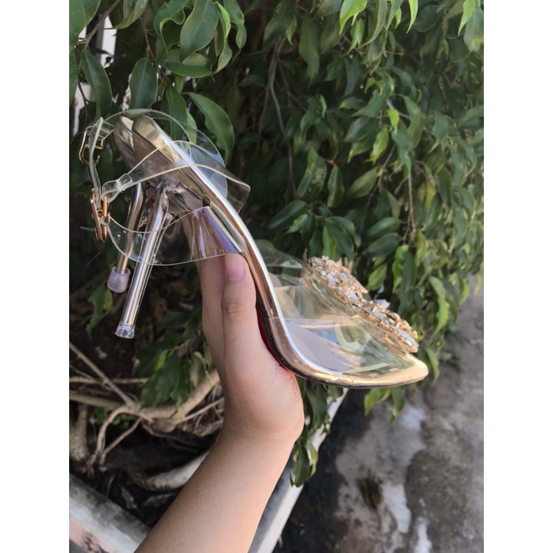 Cao gót đính đá sang chảnh có hình thật | BigBuy360 - bigbuy360.vn