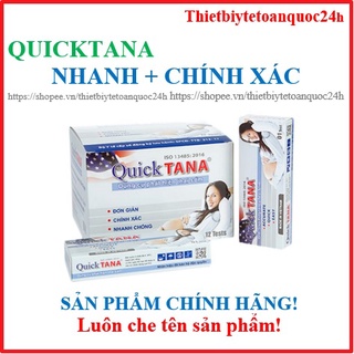 [Chính hãng] Hộp 12 que thử thai Quicktana