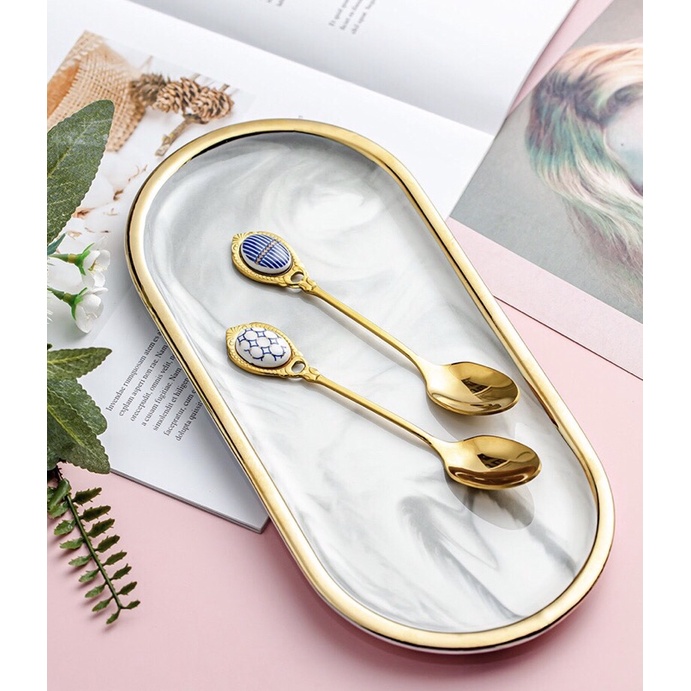 Dụng cụ pha trà chiều, cafe - tea spoon sang chảnh đẳng cấp