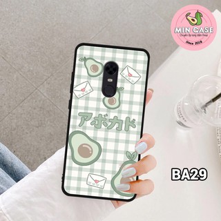Ốp lưng Xiaomi in hình trái bơ,hoa quả Xiaomi Redmi note 4/note 4x/redmi 5/5 plus/redmi 4a/redmi 4x/redmi 6/redmi 6a