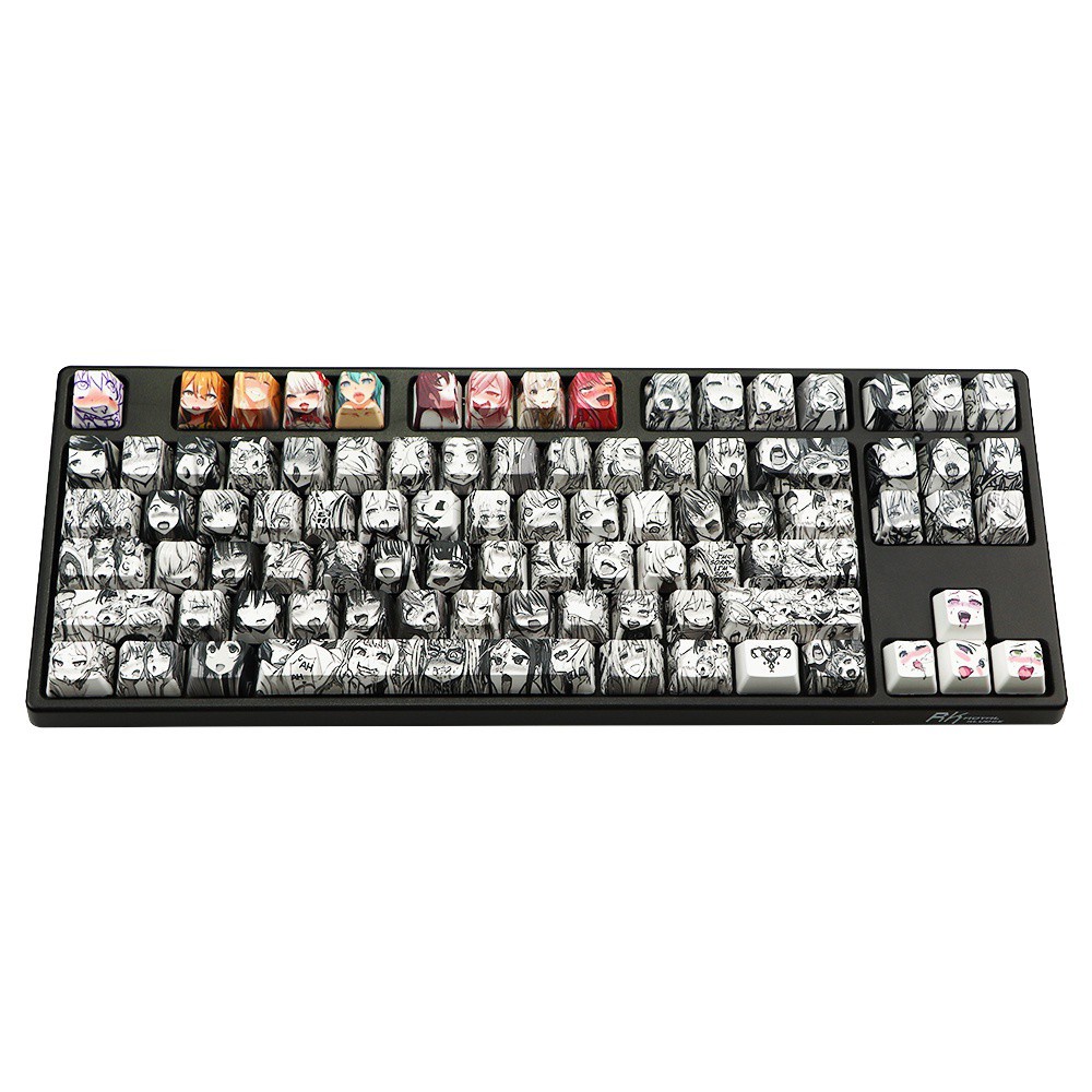 Bộ Phím Rời PBT 108 Phong Cách Nhật Bản Cho Bàn Phím Cơ Cherry Gateron Filco Kailh