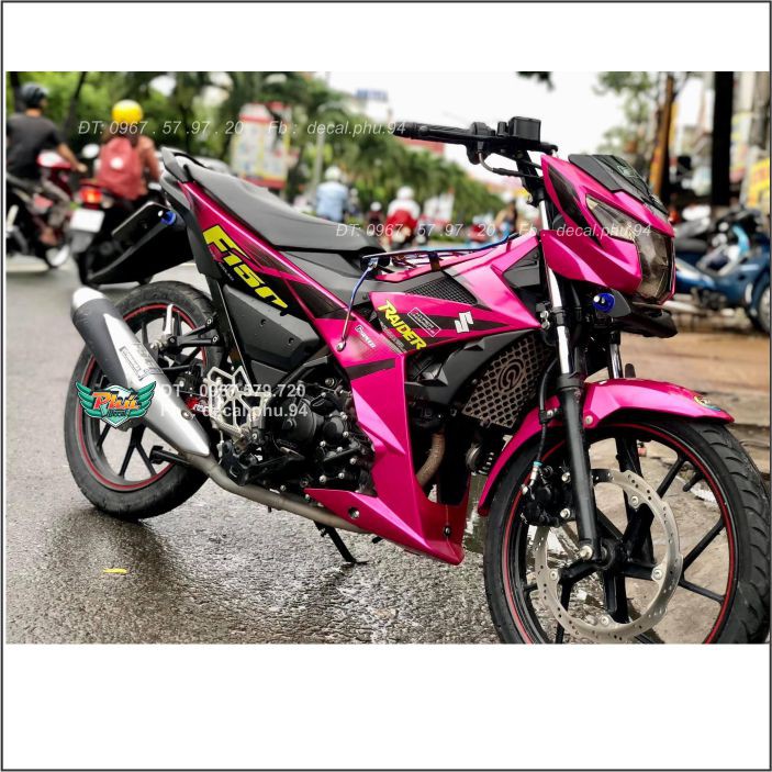 Tem Rời raider Hồng đen (V)