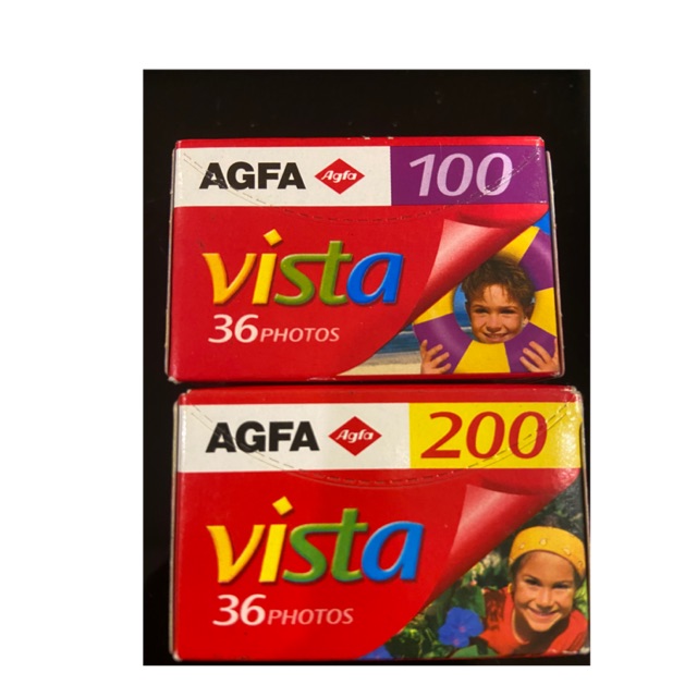 Film agfa Vista 100/200 outdate 36 kiểu