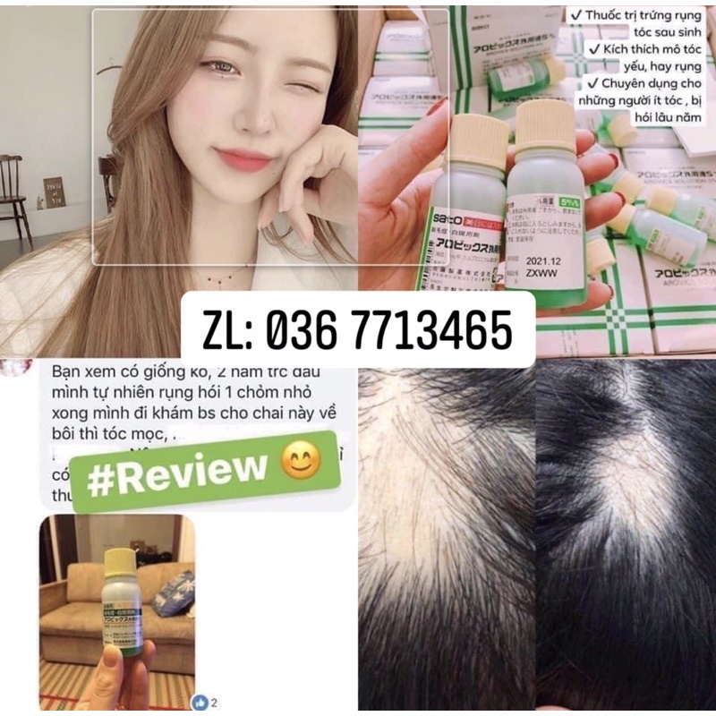 Tinh chất mọc tóc Sato 30ml