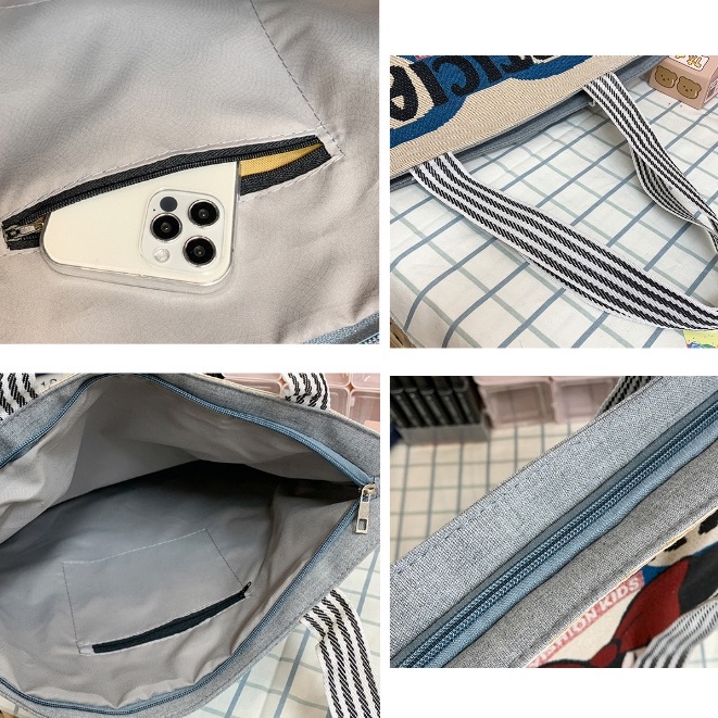 Túi Đeo Vai Envirosax AML134 Bằng Vải Canvas Thiết Kế Dễ Thương