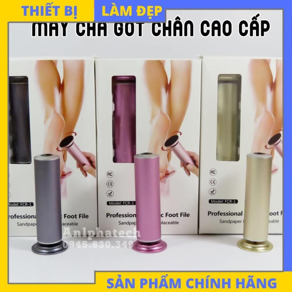 Máy Chà Gót Chân, Tẩy Tế Bào Chết Cho Tiệm Nail, Cá Nhân Tại Nhà-Tặng Kèm 60 Miếng Chà  [HÀNG CHÍNH HÃNG]