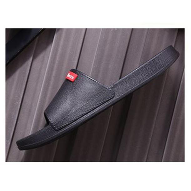 Dép quai ngang nam Mazshu đúc nguyên khối bền đẹp, logo boss cô cậu chủ ấn tượng New - HV Store 414