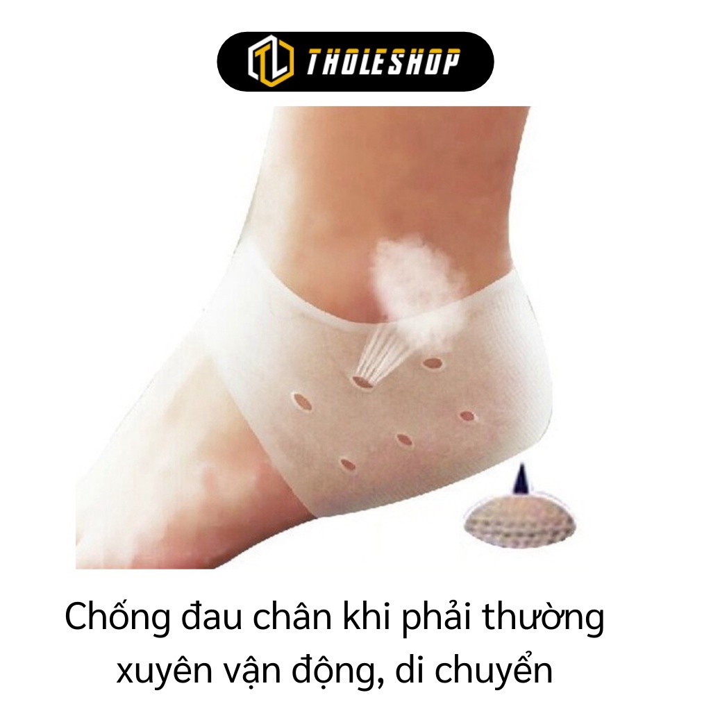 Lót Gót Chân GIGAHOME Set 2 Lot Giày Silicon Chống Đau, Mòn Gót Chân, Thoáng Khí, Mềm Mại 3929