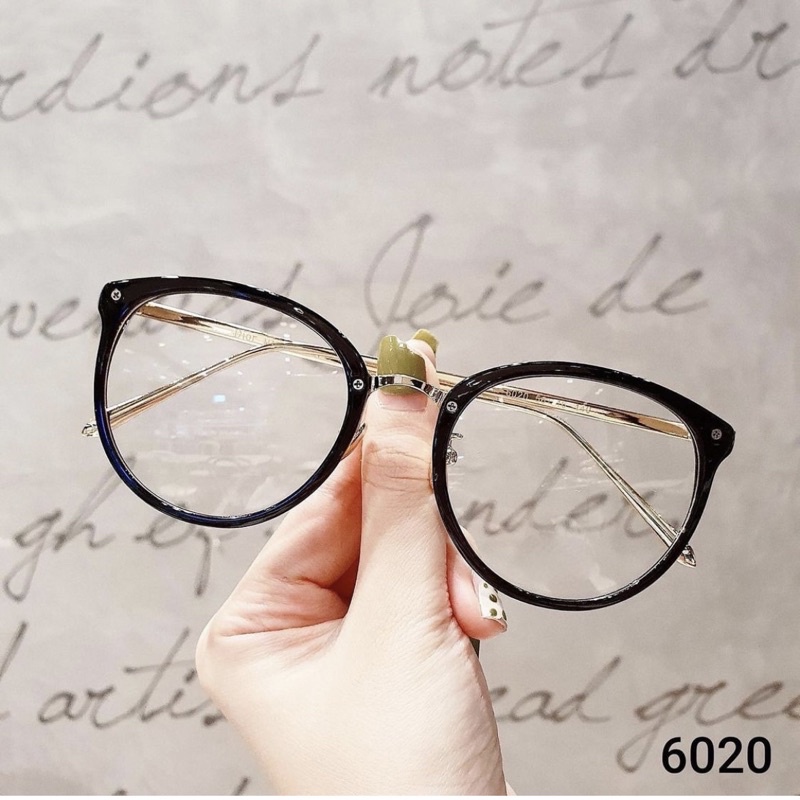 Kính mắt tròn SALE Gọng kính cận -nữ kim loại kiểu dáng thời trang Ulzzang Hàn Quốc hot trend KM8