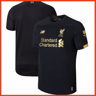 hot hot[HÀNG THÁI] Bộ quần áo Bóng đá CLB LIVERPOOL - Thun Mè Dệt Kim cao cấp - Màu Đen - KJ SPORTjalx