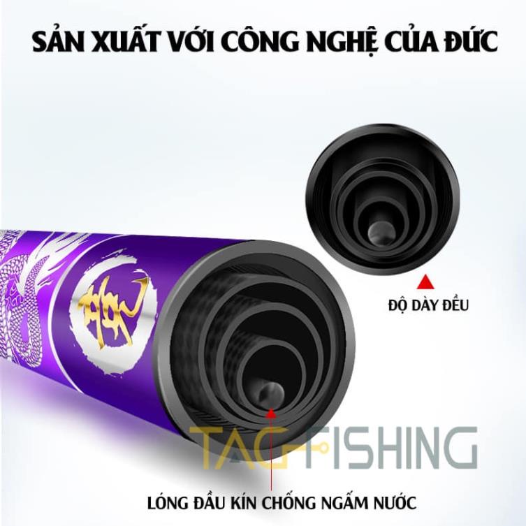 Cần tay Guide basen thắng lợi 4H tím