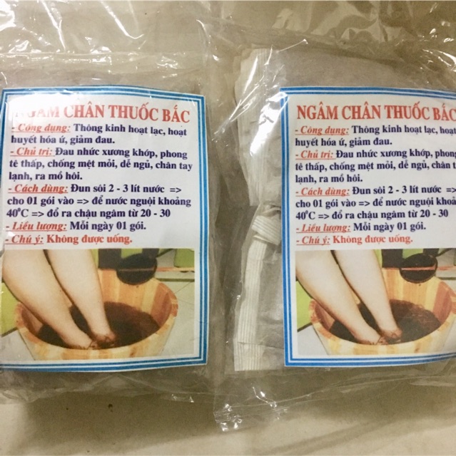 Bột ngâm chân thuốc bắc (20 gói)/2 túi | BigBuy360 - bigbuy360.vn