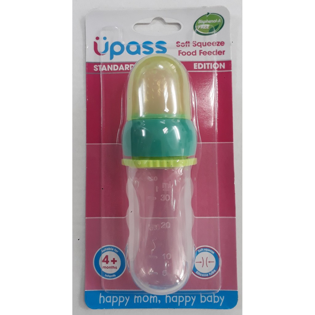 Bình bóp thức ăn dặm cho bé Chính hãng Upass - UP0301N