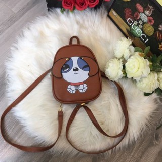 Balo Nữ Mini Hình Cún Dễ Thương