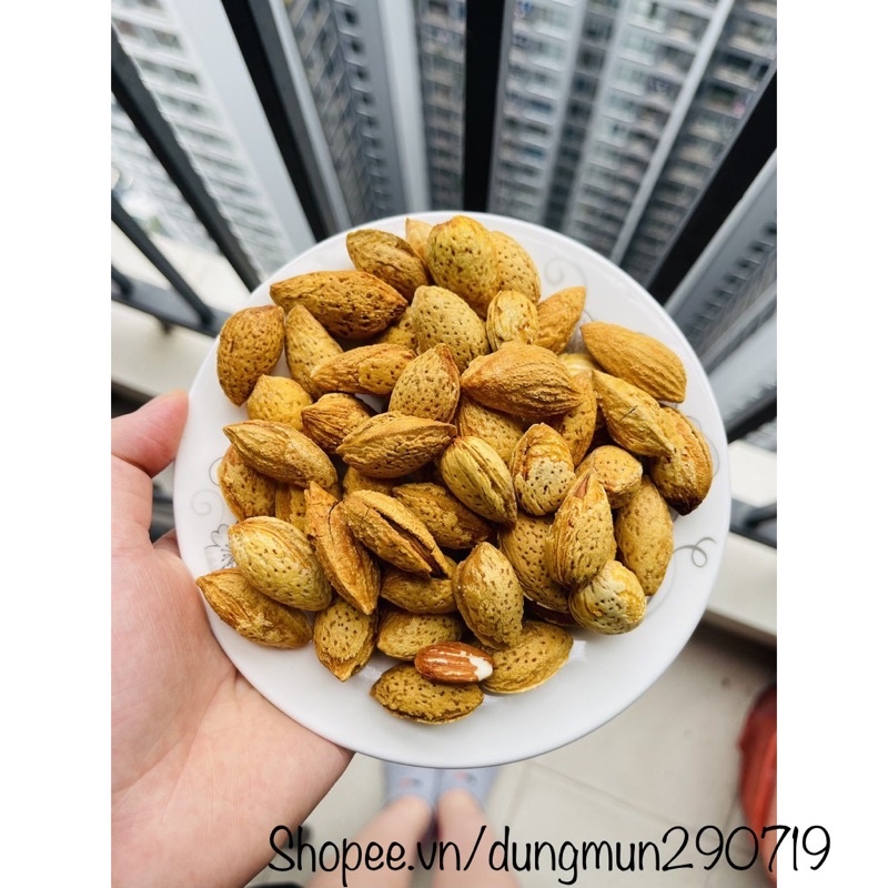 (THANH LÝ) HẠNH NHÂN RANG BƠ 450GR