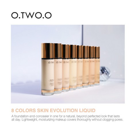 Kem nền O.TWO.O-9983 30ml lâu trôi kiềm dầu dưỡng ẩm 24 giờ | BigBuy360 - bigbuy360.vn