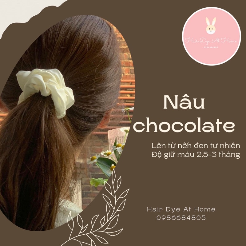 Thuốc nhuộm tóc - NÂU CHOCO kèm trợ tóc
