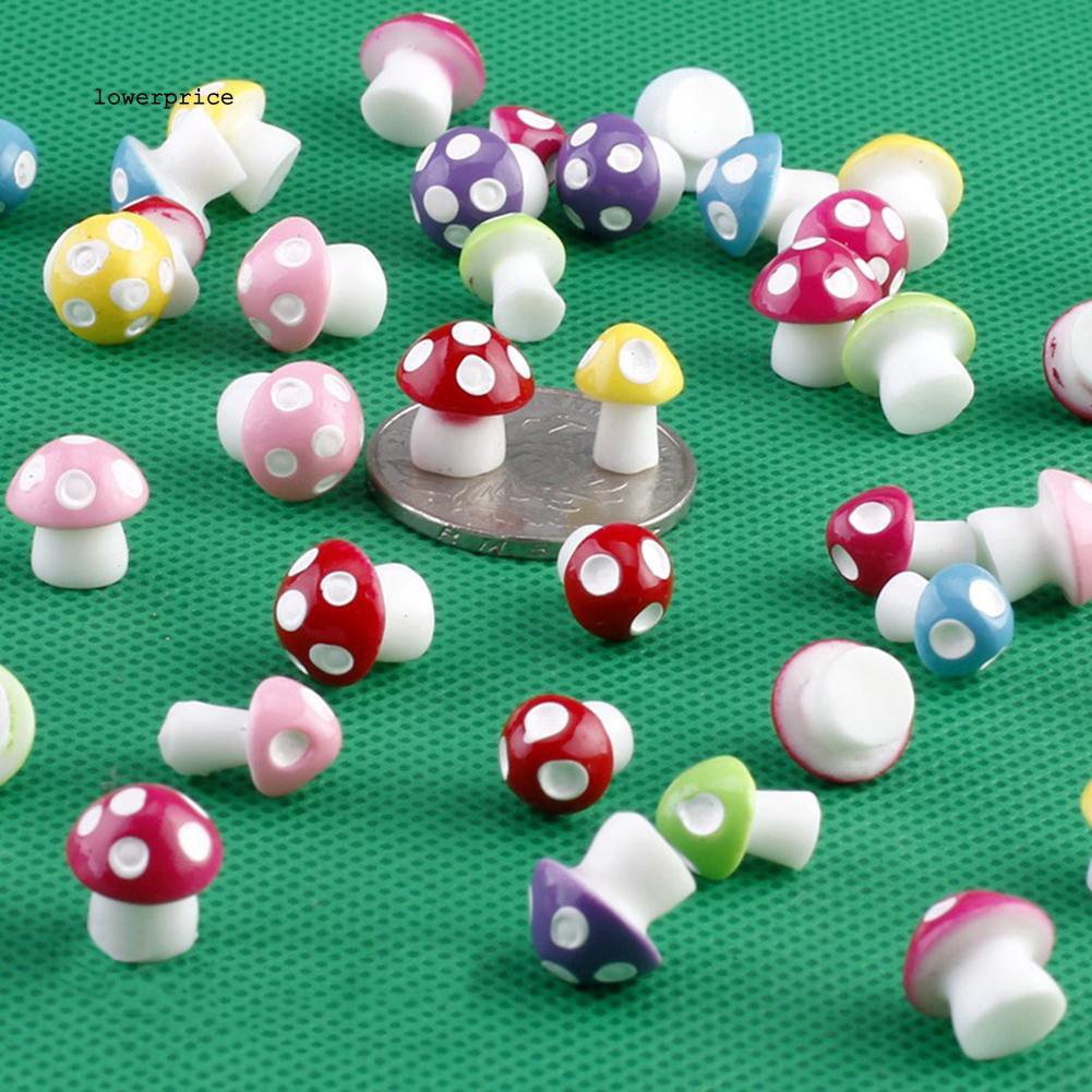 Mô Hình Cây Nấm Mini Cho Trang Trí Tiểu Cảnh DIY