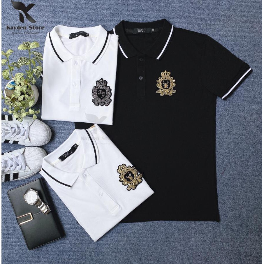 Áo Polo Nam Thêu Đá DG VNXK Đẹp, Hình Thật Full Tem Tag | BigBuy360 - bigbuy360.vn