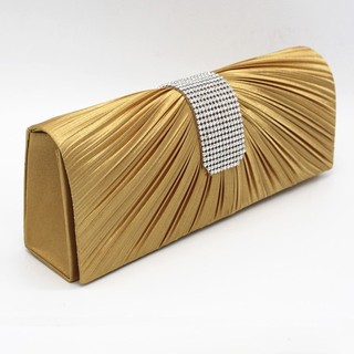 [+3 Đôi Tất] Ví Clutch M Dự Tiệc - Màu Đồng [ZRF]