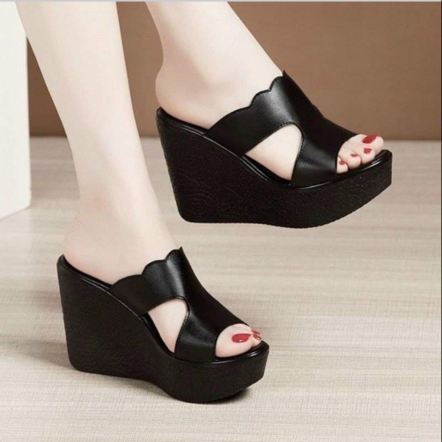 DÉP XUỒNG QUAI DA LƯỢN SÓNG
