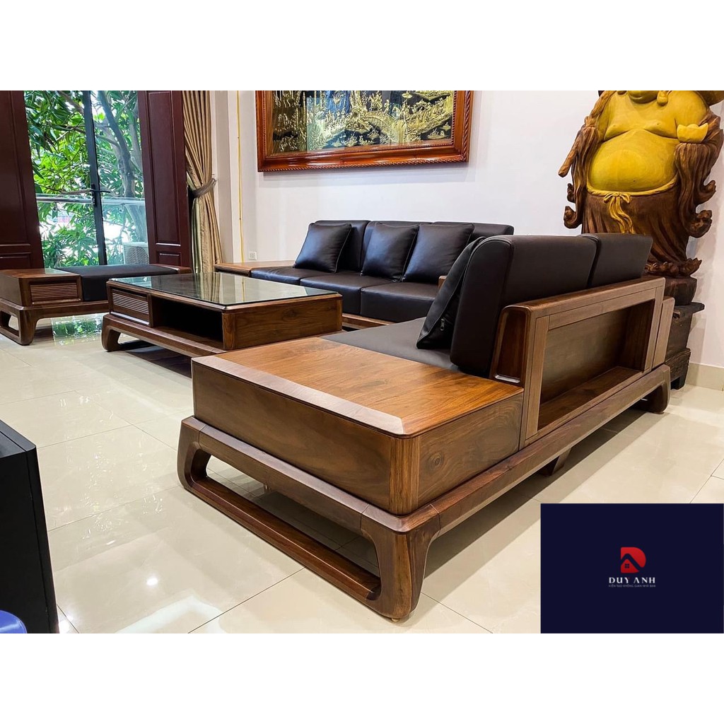 GHẾ SOFA GỖ CAO CẤP, GHẾ SOFA GỖ ÓC CHÓ PHÒNG KHÁCH GIÁ TỐT SANG TRỌNG, SỬ DỤNG BỀN BỈ, FREE SHIP HÀ NỘI, SHIP TOÀN QUỐC