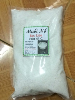 Muối nổ bạc Liêu 600 độ c