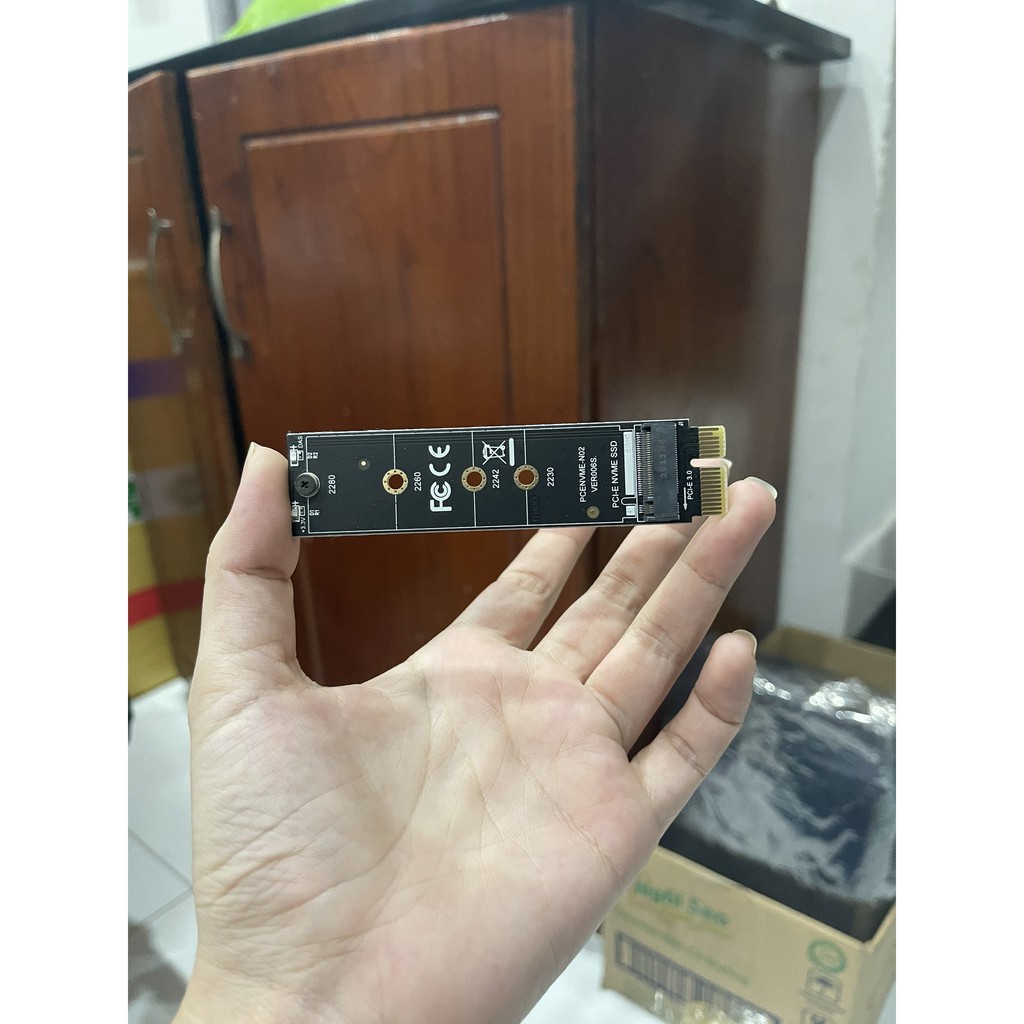 Bộ Chuyển Đổi Pcie 1x to M2 Nvme new