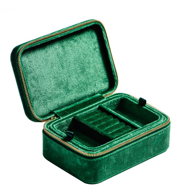 Hộp Đựng Trang Sức Hình Chữ Nhật Tiện Dụng Khi Đi Du Lịch