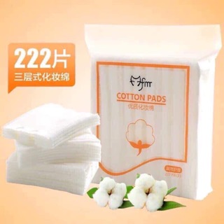 Bông tẩy trang - 3 gói . mỗi gói 222 miếng