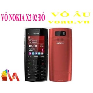 VỎ NOKIA X2 02 MÀU ĐỎ
