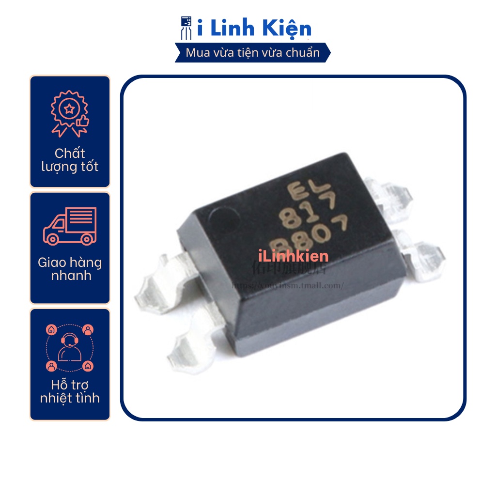 IC quang PC817 EL817 LTV817 chính hãng.