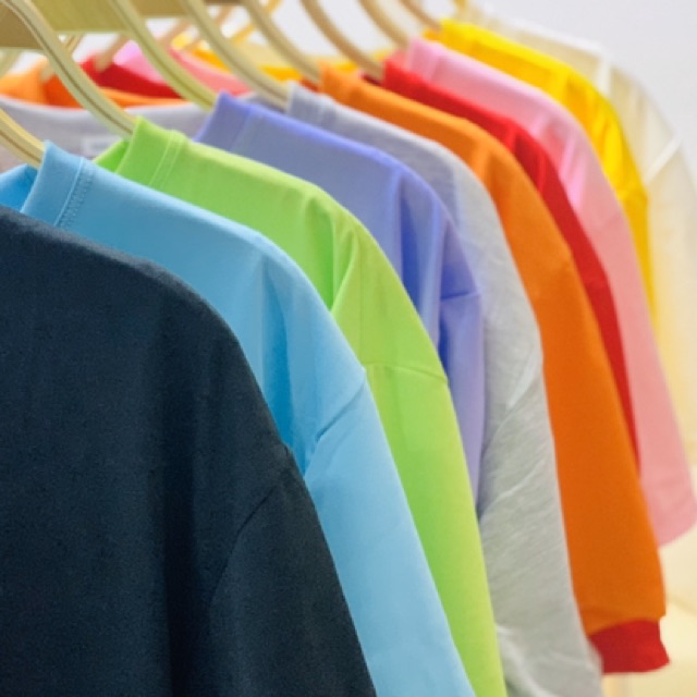 Áo thun tay lỡ dáng rộng Nhiều màu UNISEX nam nữ, thun mịn co giãn 4 chiều [A162]