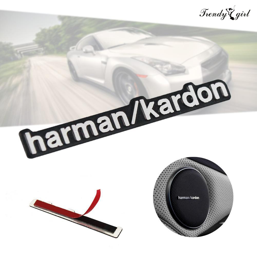 Set 5 Huy Hiệu Hình Harman / Kardon Hi-fi Bằng Nhôm Trang Trí Loa